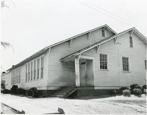 West End High and Elementary Annex (African American), Classroom Building, Hogansville Independent System, Troup County