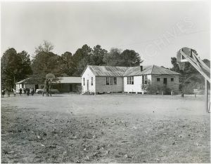 Brooklet School (African American), Main Building and Agricultural Building, Bulloch County