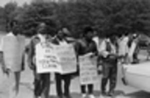Holy Family Hosptial Protest