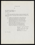 Race relations, 1969-1970 - Letter from Henry Ambrose, President of the Black Student Alliance, to Emory president Sanford S. Atwood, presenting a list of proposals the university should act upon - March 12, 1969