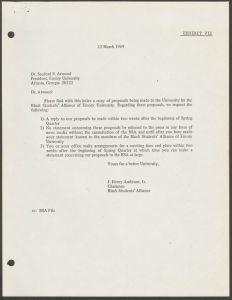 Summary of Events of May 25-28, 1969 document
