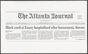 Newspaper clippings and other materials relating to the Sabrina Collins case