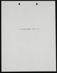 History of integration at Emory, 1966, Section I