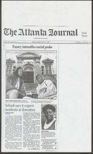 Newspaper clippings and other materials relating to the Sabrina Collins case