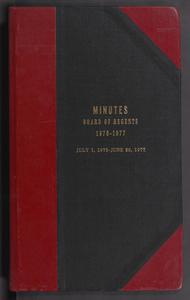 Minutes, Board of Regents, 1976-1977, July 1, 1976-June 30, 1977
