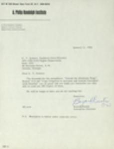 A. Philip Randolph Institute, correspondence, 1966-1971