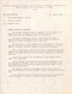 AFL-CIO Civil Rights Committee, correspondence and printed materials, 1974