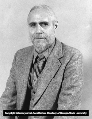 Portrait photograph of prominent Atlanta civil rights attorney, Al Horn, Atlanta, Georgia, February 1984.