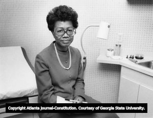 Civil rights leader and physician Mary Ann Smith Wilson, Atlanta, Georgia, February 13, 1984.