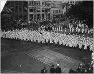 Ku Klux Klan street parade