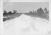 Lake Worth Road before construction, Palm Beach, Florida, July 1, 1936