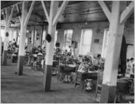 Women sewing in a factory setting, Hillsborough County, Florida, October 26, 1963