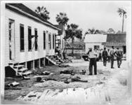 Glynn County prison camp after guards open fire on prisoners, Brunswick, Georgia, July 11, 1947