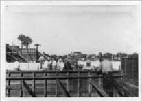 Exposition Building construction, Orlando, Florida, October 24, 1936