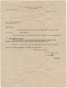 Correspondence
