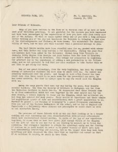 Correspondence