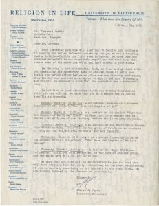 Correspondence