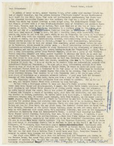 Correspondence