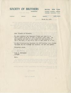 Correspondence