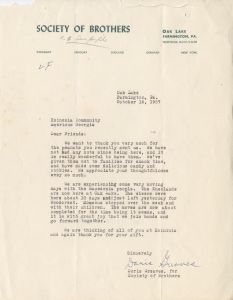 Correspondence