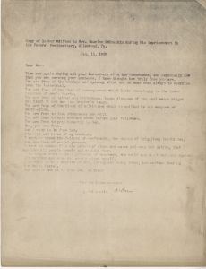 Correspondence