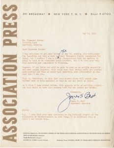 Correspondence