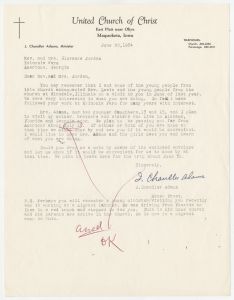 Correspondence