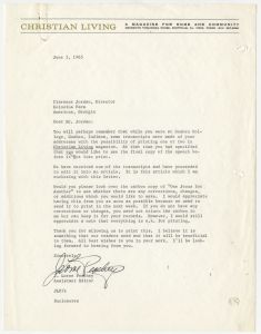 Correspondence