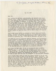Correspondence