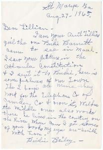 Bailey, Birdie, 1965