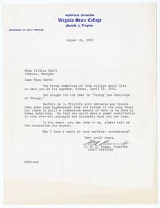 Brown, G. W. C. - Virginia State College, 1963
