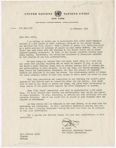 Cohen, Bob - Assistant Secretary General for Public Information, United Nations, 1953