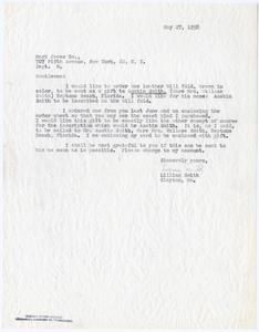 Cross, Mark Co. - Department M (Fifth Avenue, New York City), 1958