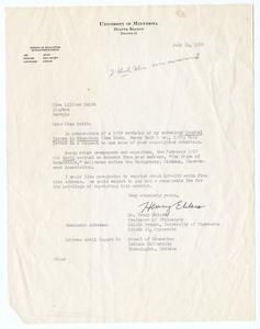 Ehlers, Dr. Henry - Professor of Philosophy, University of Minnesota, 1958