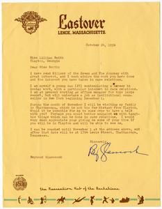 Glasscock, Raymond - Office Manager, Eastover, 1954