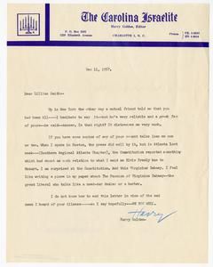 Golden, Harry - Editor, The Carolina Israelite, 1957-1966