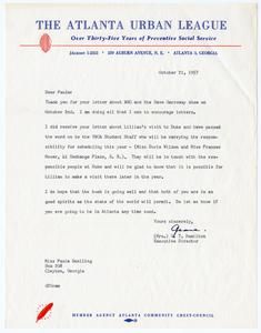 Hamilton, Mrs. G.T. - Executive Director, Atlanta Urban League, 1957