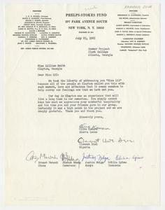 Kamara, Olive - Phelps-Stokes Fund, 1965
