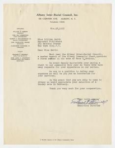 Kennell, Edward F. - Executive Director, Albany Inter-Racial Council, 1955-1956