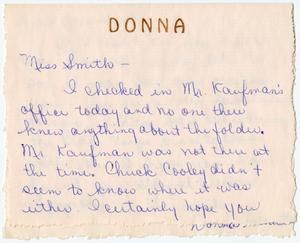 Latowette, Donna