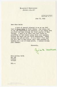 Lawrence, Elizabeth - Harper and Brothers, 1956-1961