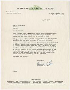 Lewis, Frederick H. - Executive Director, Herald Tribune Fresh Air Fund, 1957