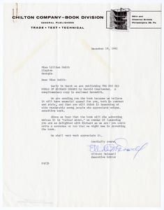 McDowell, Elliot - Executive Editor, Chilton Company--Book Division, 1961