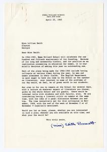 Prescott, Edith - Emma Willard School, 1963