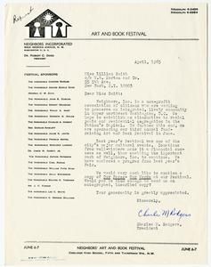 Rodgers, Charles M. - President, Neighbors Incorporated, 1965