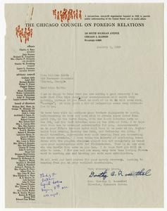 Rosenthal, Dorothy B. - Chicago Council on Foreign Relations, 1958