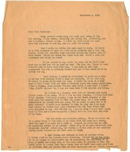 Sandburg, Carl - Poet, biographer, 1954