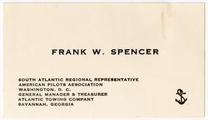Spencer, Frank W. (master pilot, civil rights activist) and Lillian (philanthropist), 1955-1965