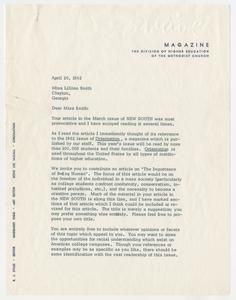 Stiles, B. J. - Motive (magazine), 1962
