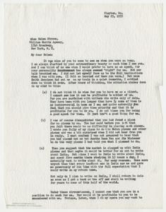 Strauss, Helen - William Morris Agency, 1955